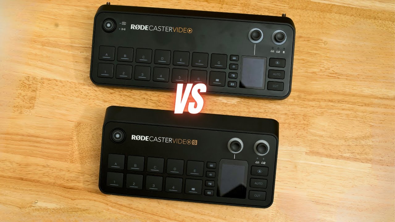 RodeCaster Video vs Rodecaster Video S