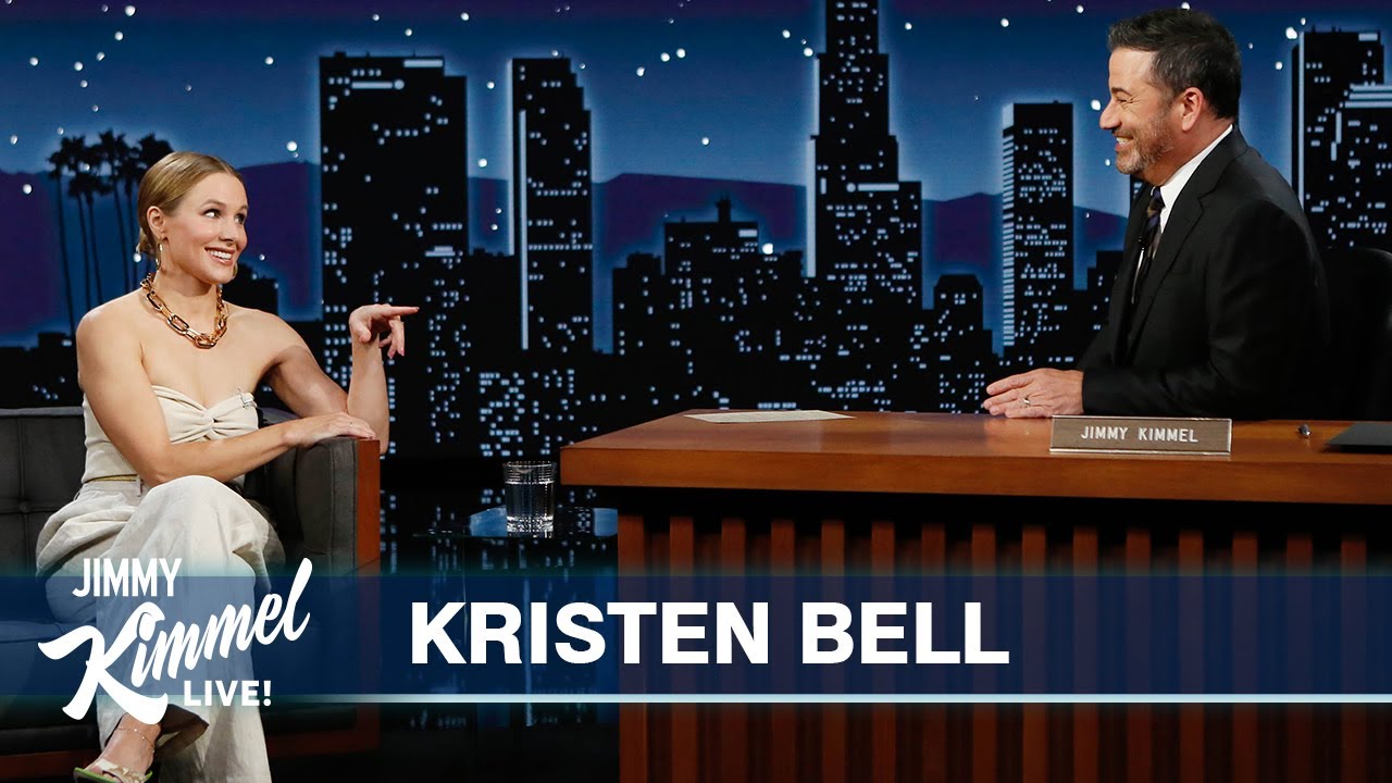 Kristen Bell & Jimmy Kimmel on Their Summer RV Trip