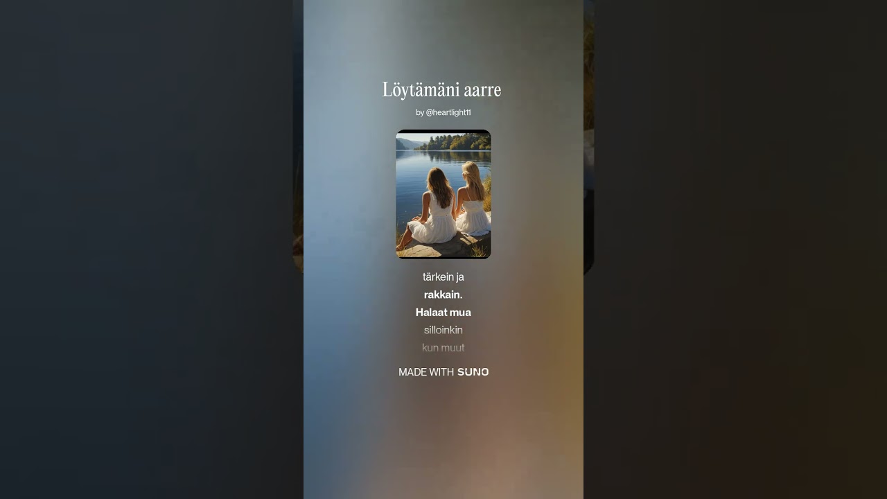 Löytämäni aarre