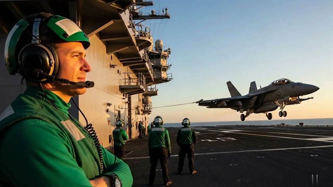 24 Hours on a U.S. Navy Supercarrier