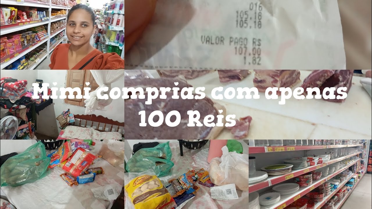 Um pouco da minha tarde no mercado compra de lanche para as crianças e carne tudu 🫰🏻🫰🏻