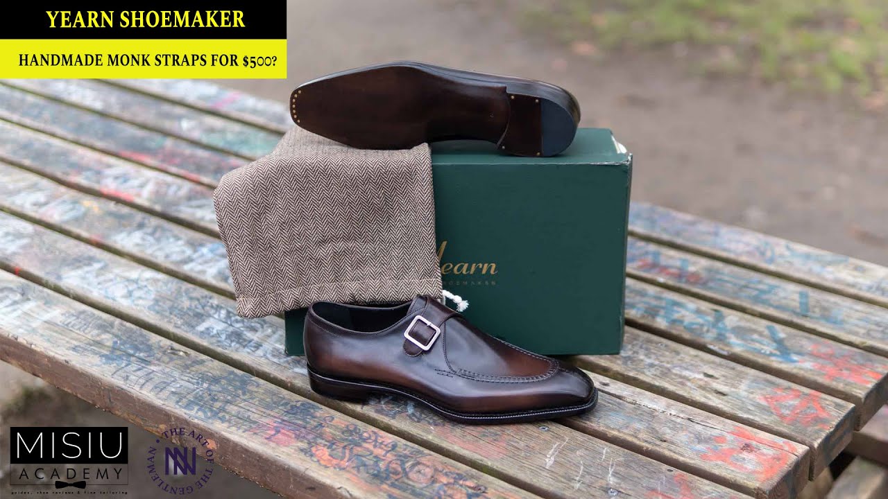 Fully Handmade Shoes For Less Than $500? Yearn Shoemaker Skin Stitched Single Monk Straps Review