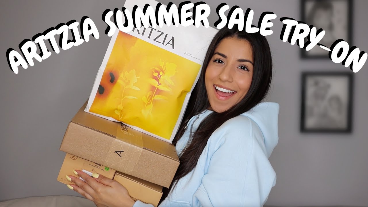 ARITZIA SUMMER SALE HAUL (Clientele 2023) 🛍️ Sustainable Fashion Finds From Vivaya
