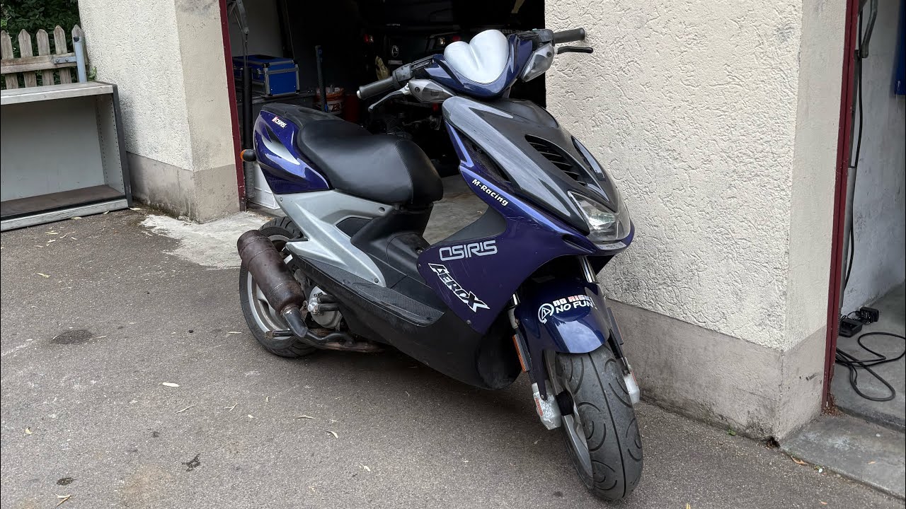Meine neue Yamaha Aerox 50ccm. Was habe ich hier gekauft 🤯? Bestandsaufnahme ￼