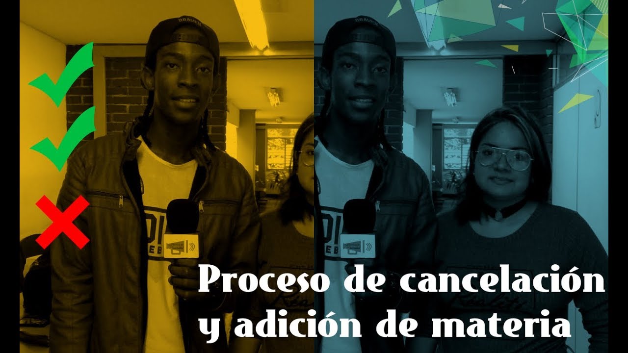 ¡CANCELACIÓN DE MATERIA!