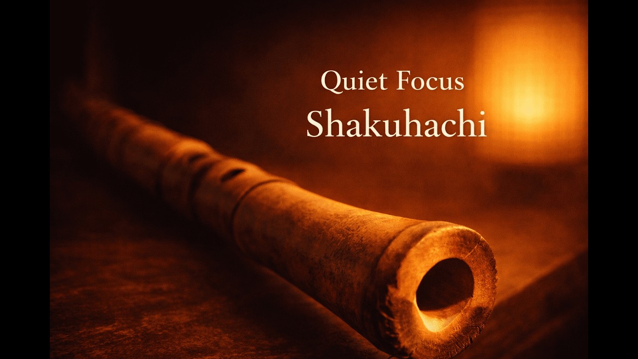 Japanese Shakuhachi – Quiet Focus Background (1 Hour)