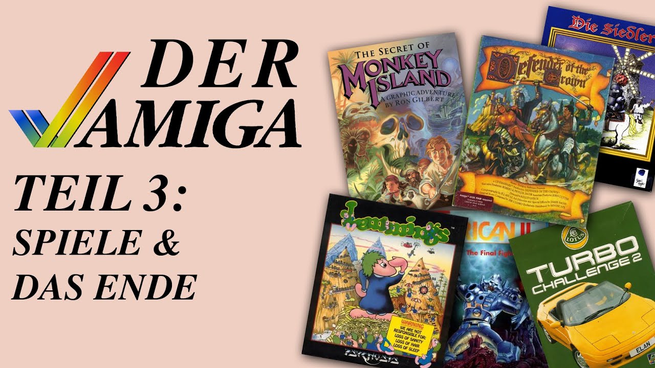 DER AMIGA &ndash; Teil 3: Spiele & das Ende