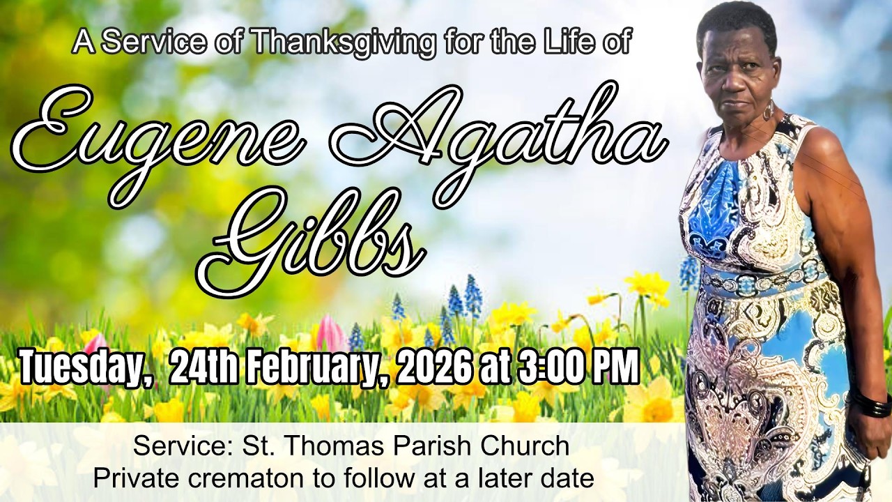 A Service of Thanksgiving for the Life of Eugene Agatha Gibbs
