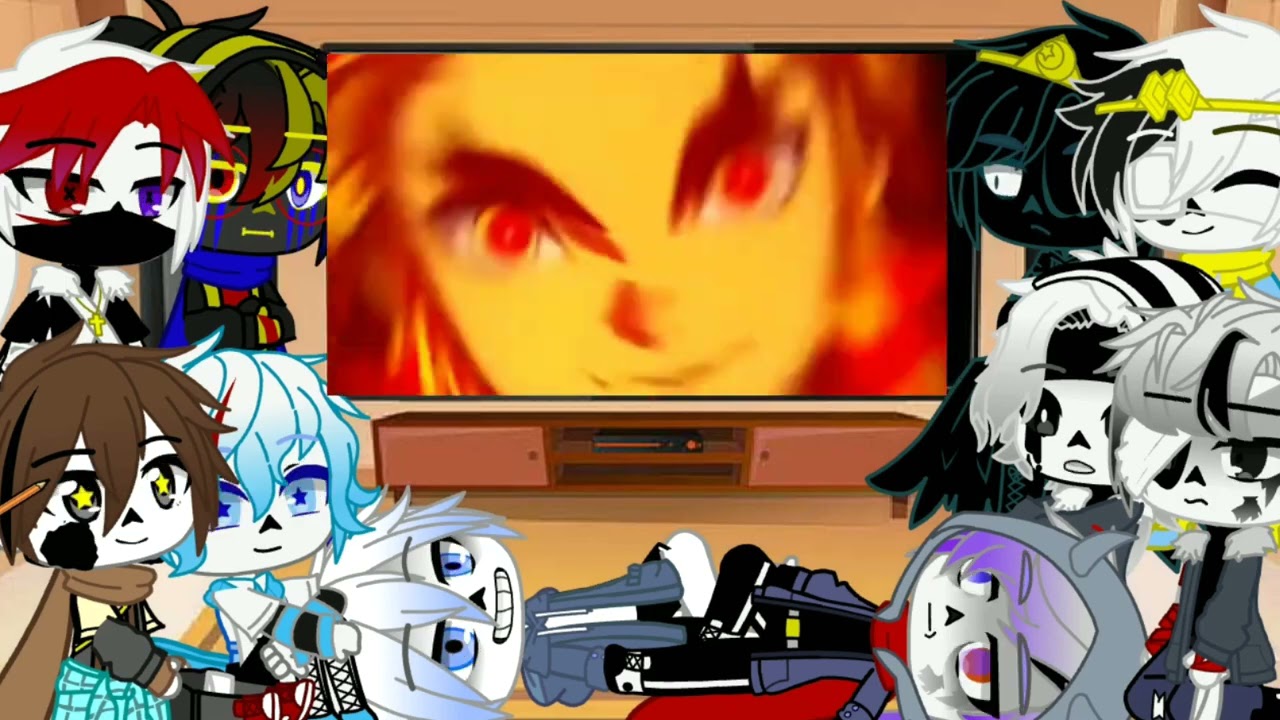 🍓🥀SANS AUS REACT TO GACHATUBERS AND HASHIRAS(DEMON SLAYER)//S.C//(🇲🇽,🇺🇸)//PART,5🥀🍓