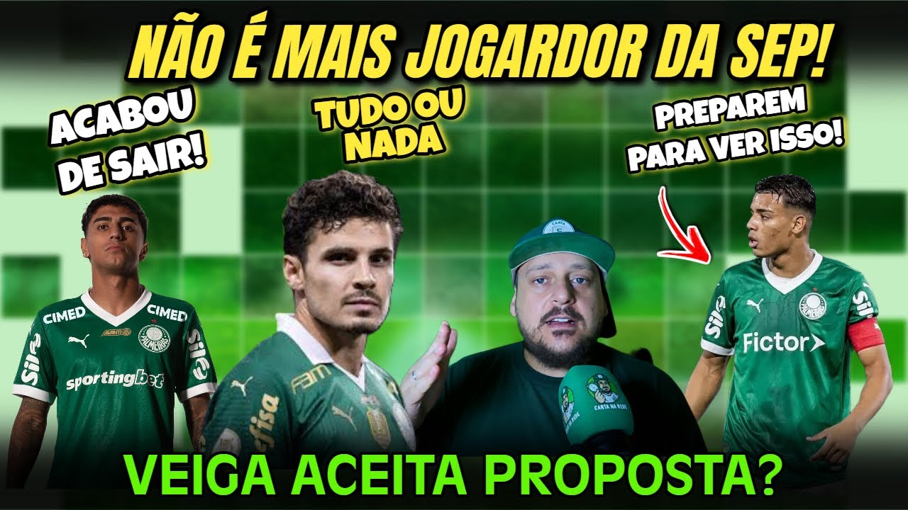 🚨NEGÓCIO FECHADO! VEIGA DOIS NEGÓCIOS | OLHA ISSO DA EUROPA E REAPRESENTAÇÃO