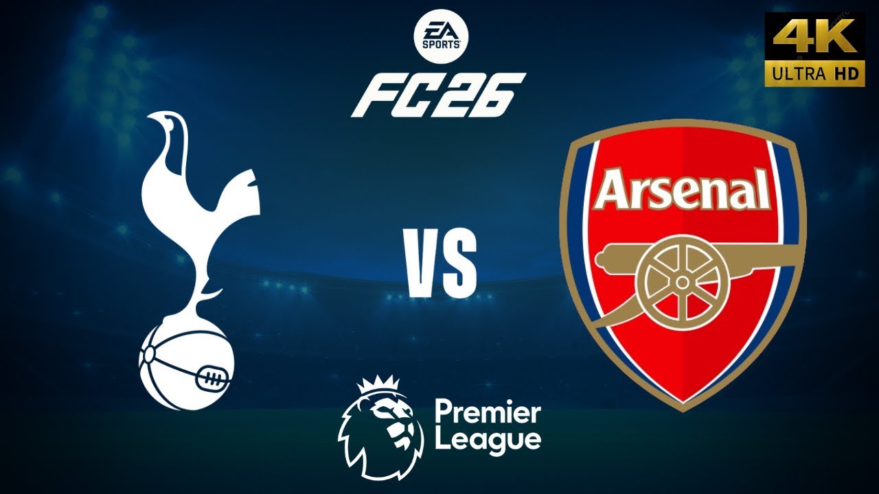 FC 26 - Tottenham vs Arsenal - Premier League 25/26 Full Match - PC [4K60]
