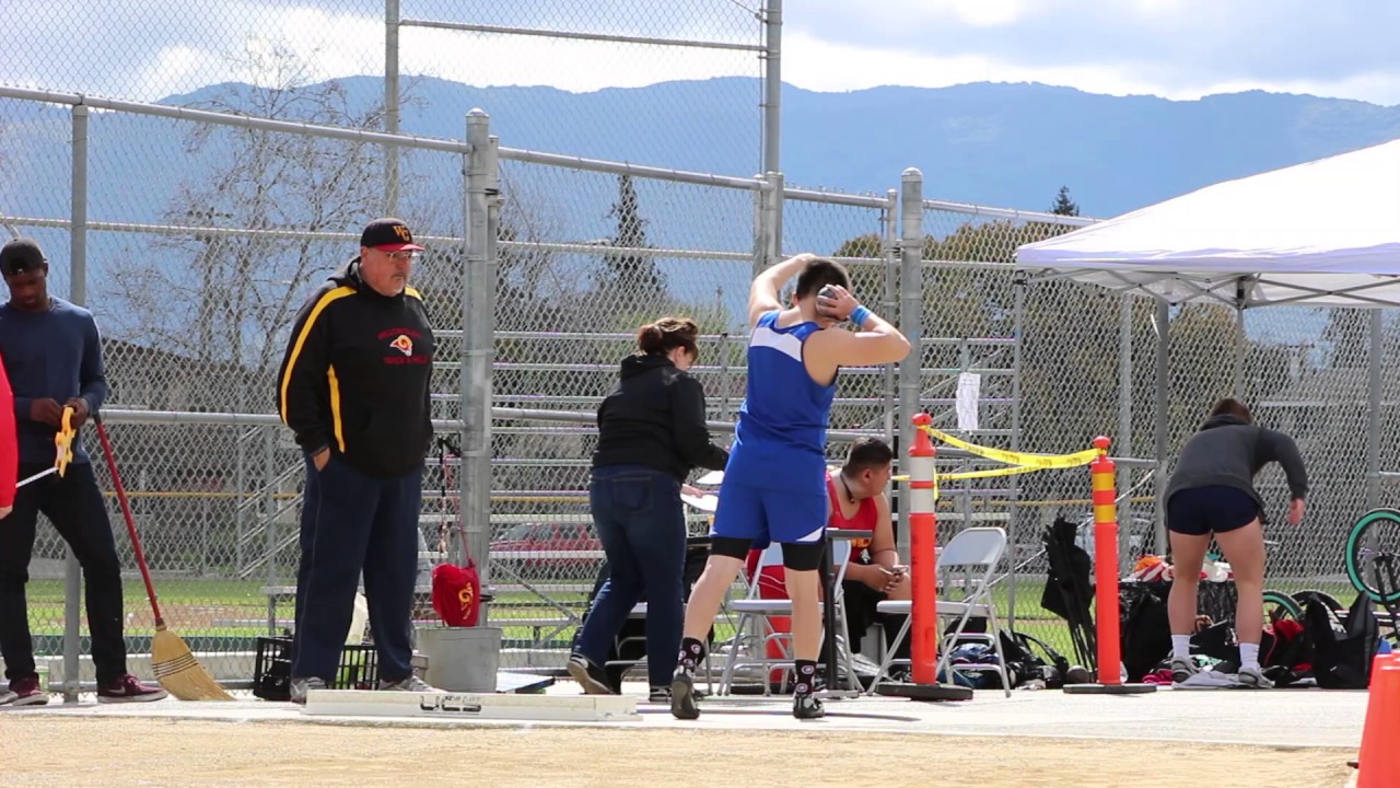 Varsity Boys Shot put - Anthony Leong