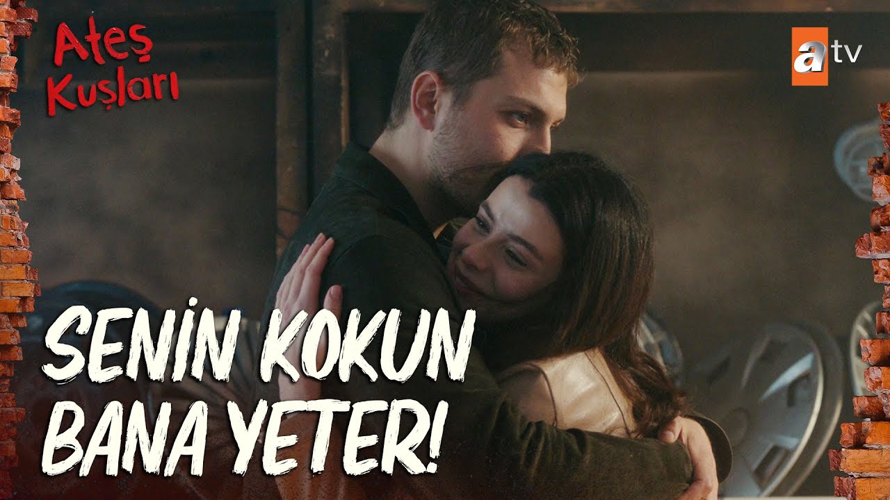 Barbaros, Gülayşe'yi sımsıkı sarıyor😍  - Ateş Kuşları 13. Bölüm
