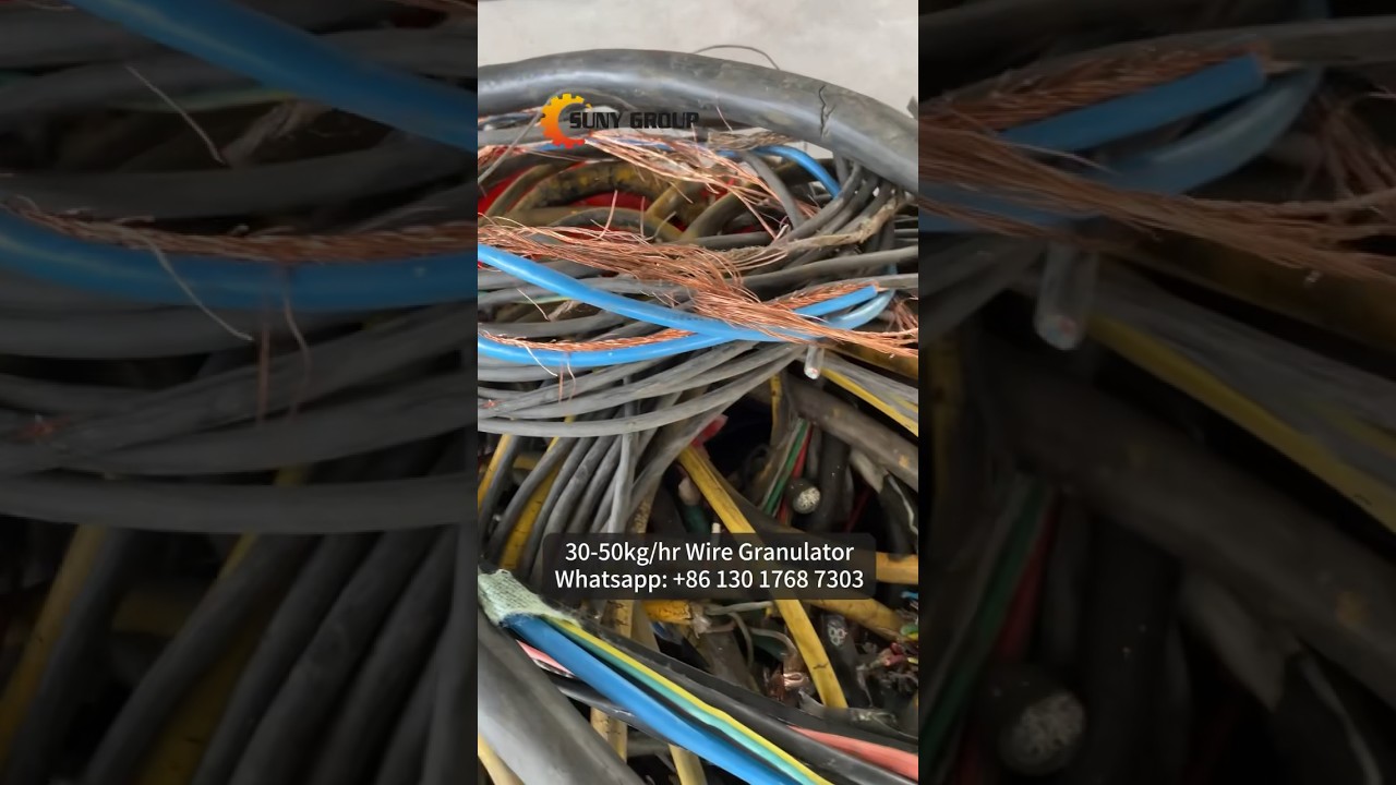 Easy Way to Make Money from Copper Wire Scrap #smallbusinessideas #smallcoppergranulator