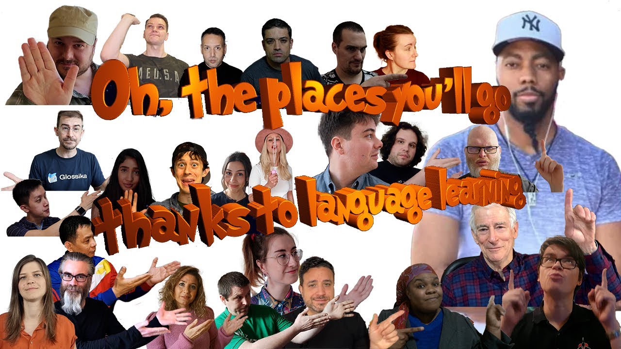 Oh, the places you'll go thanks to language learning! Tribute to Moses McCormick in 51 languages