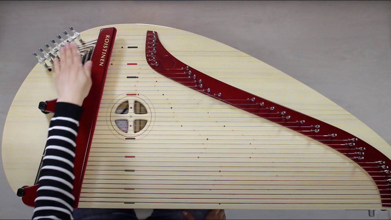 Concert Kantele Tutorial 5 - How the Levers Work