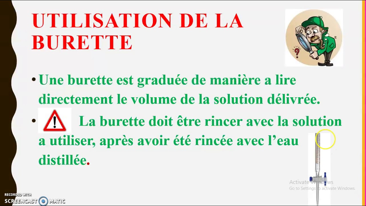 dosage volumetrique du vin