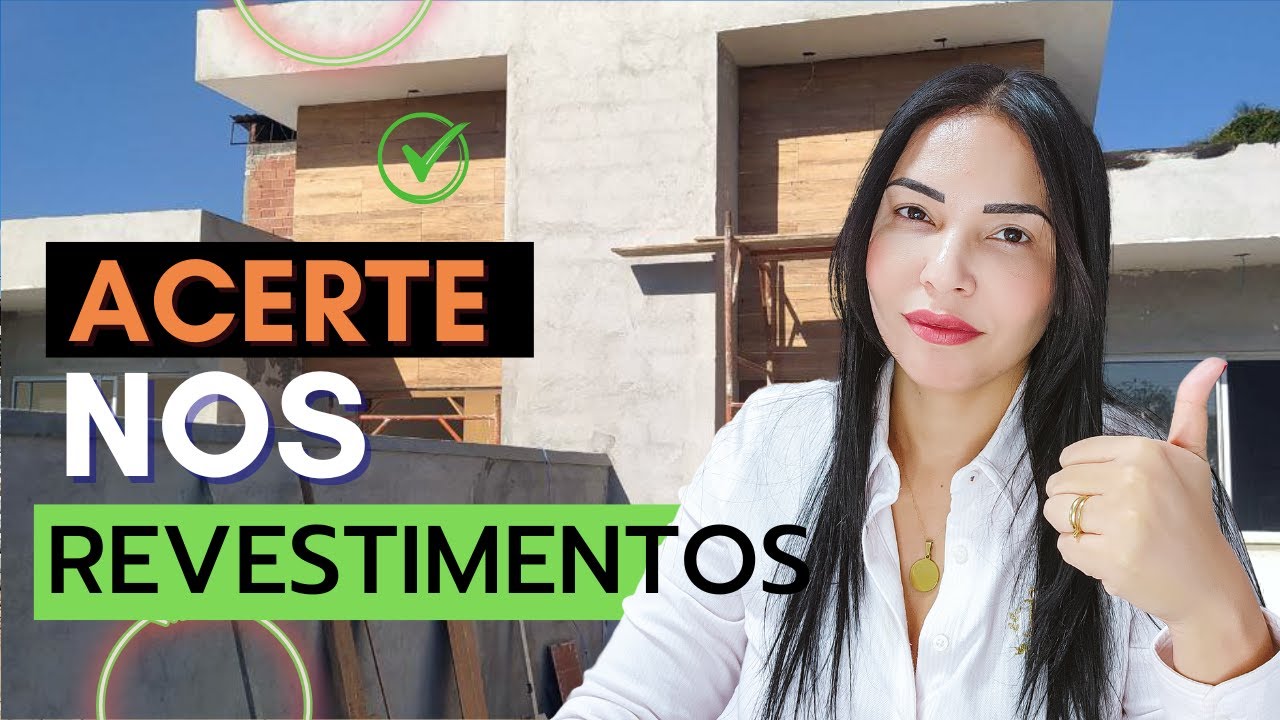 Como escolher revestimentos BONS e BARATOS? Tend&ecirc;ncias de Decora&ccedil;&atilde;o para fachadas. Mostrei exemplos.