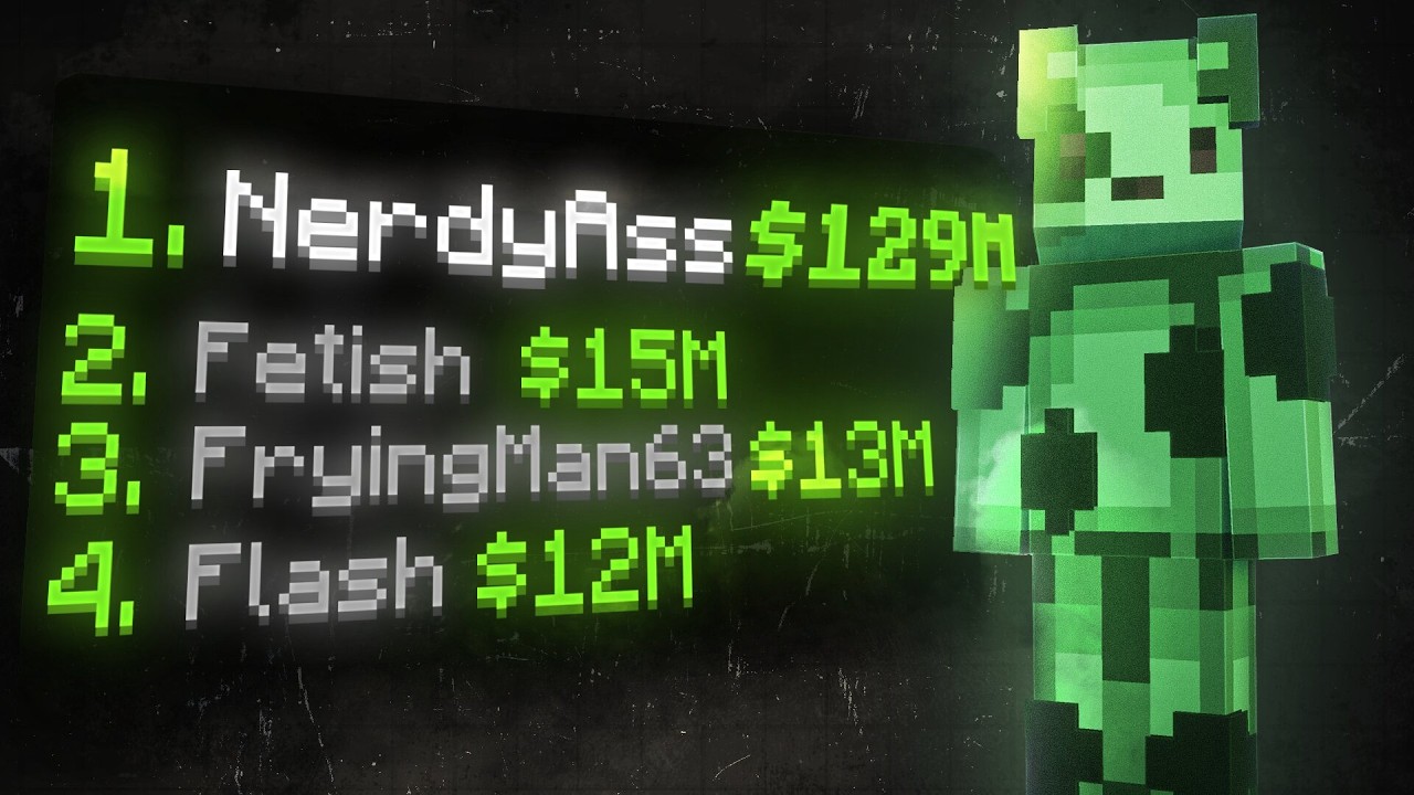 How I used 2,500 Minecraft Accounts to Outsmart a P2W Server....