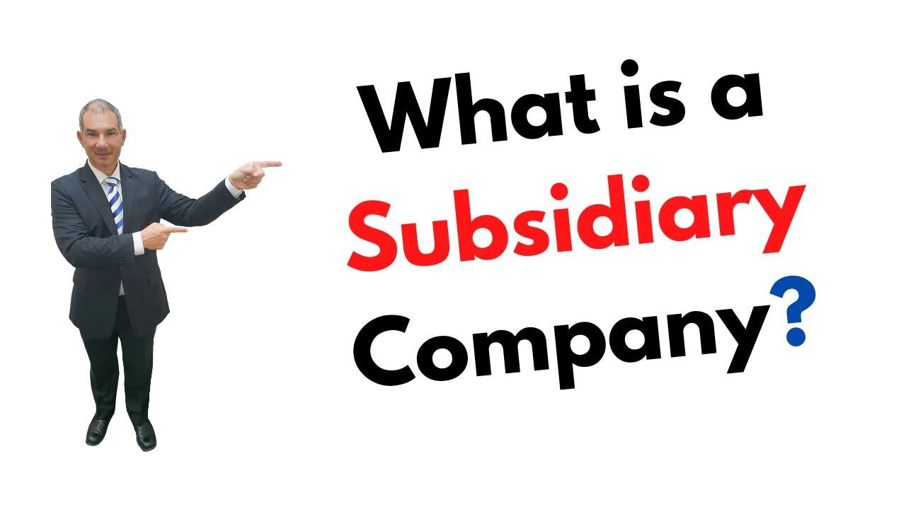 What is a Subsidiary Company?