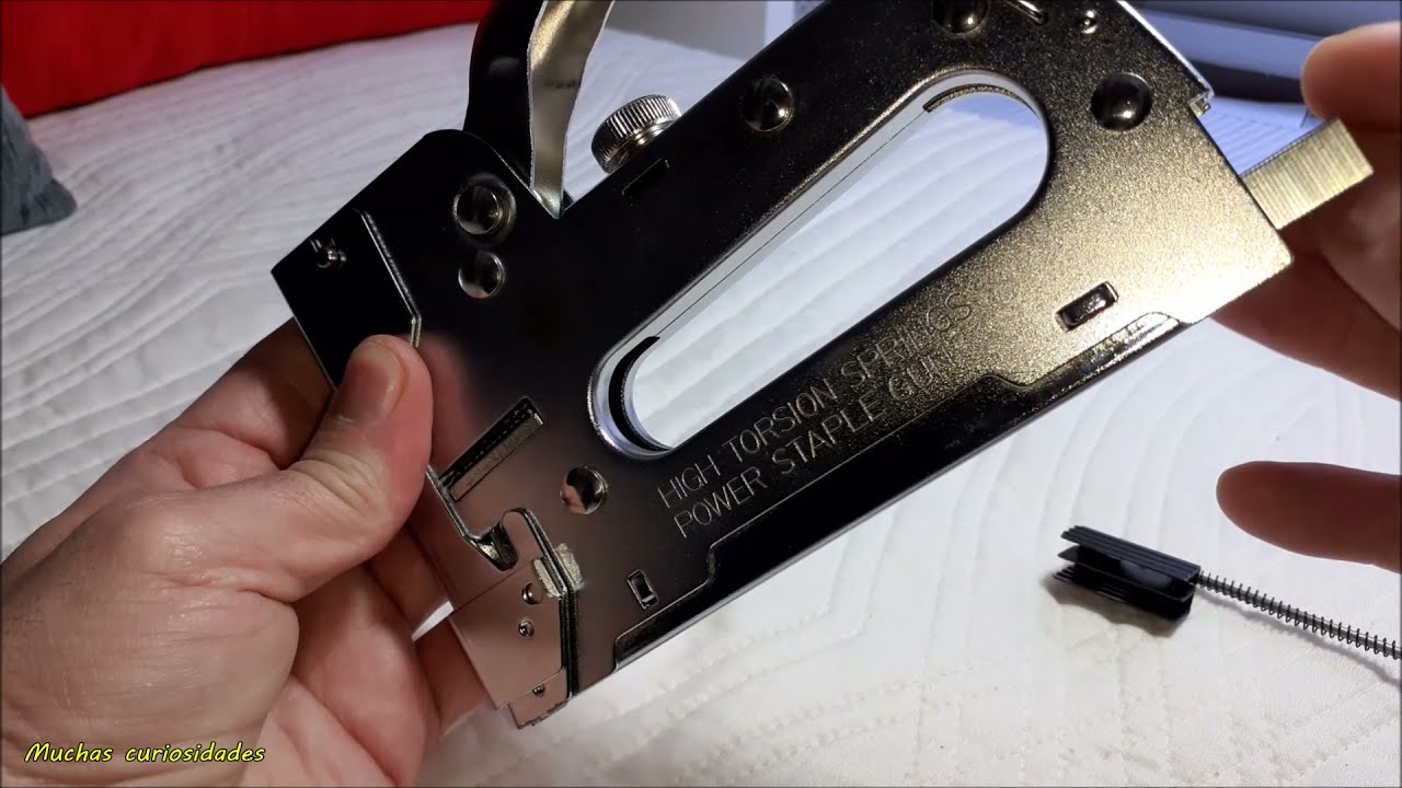 Cambiar grapas y saber que grapas utiliza tu grapadora de mano