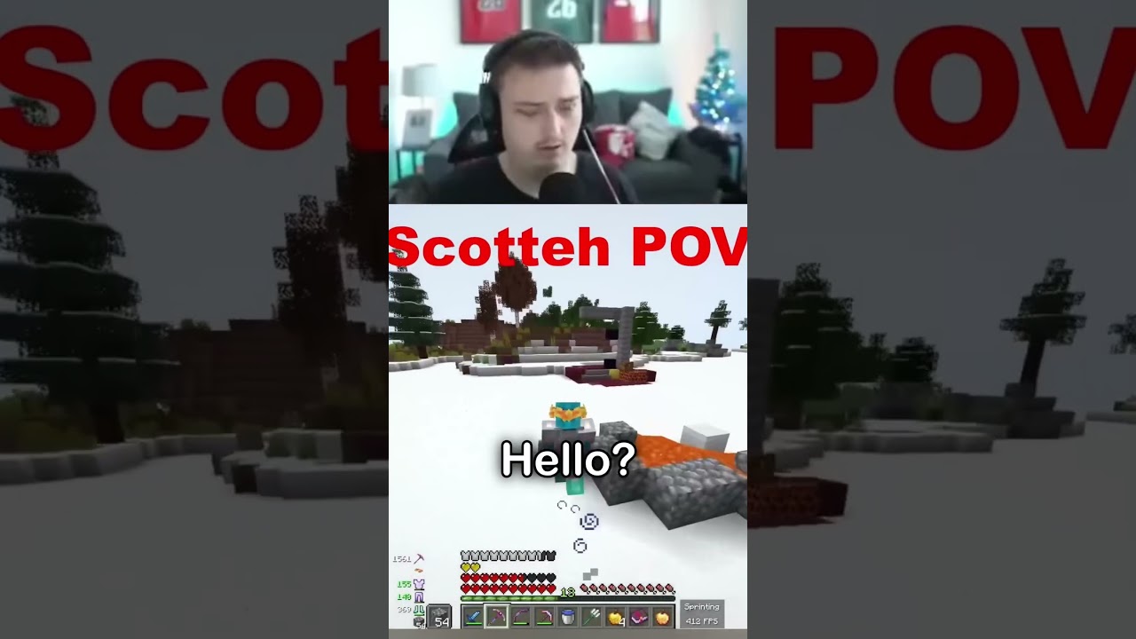 Streamers fell for this 200IQ trap 🔥🔥😤 #minecraft #gaming