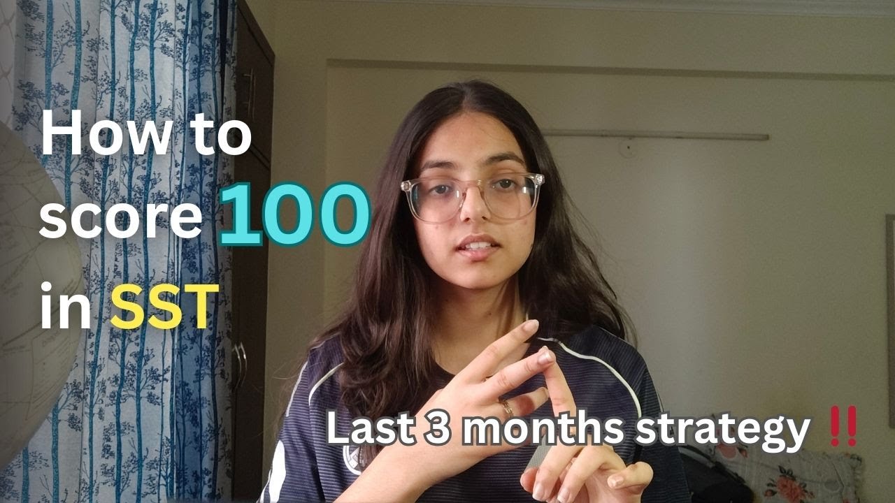 How to score 100 in SST 💯 | Class 10th board exams | Last 3 months strategy WATCH TILL THE END❗️