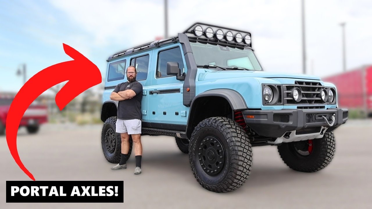 JEEP LOL! //Ineos Grenadier with Portal Axles//