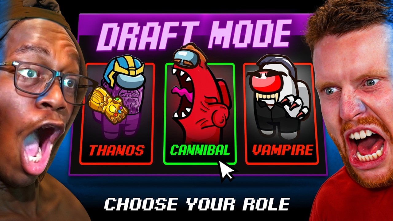 SIDEMEN AMONG US DRAFT MODE BUT EVERYONE CHOOSES NEUTRAL ROLES