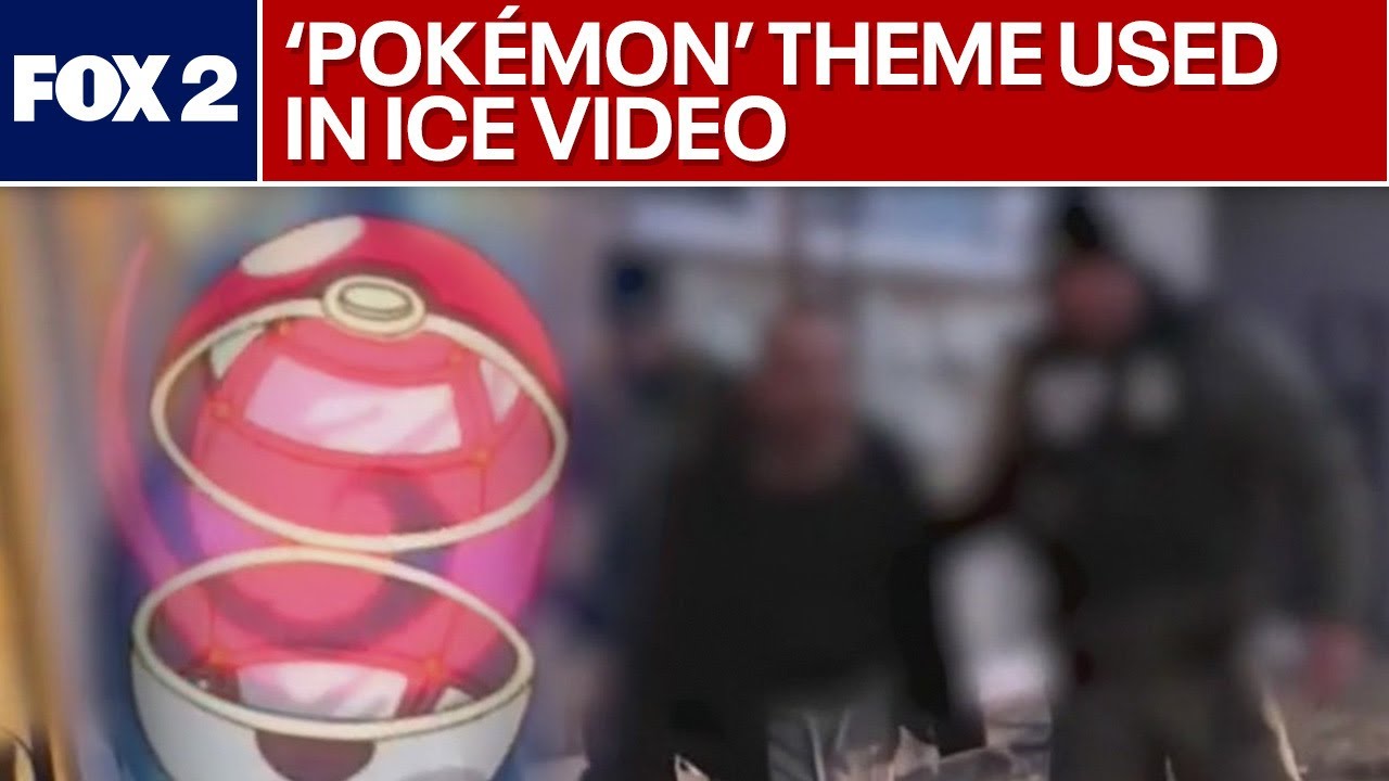 White House uploads video of ICE arrests with 'Pokémon' theme song