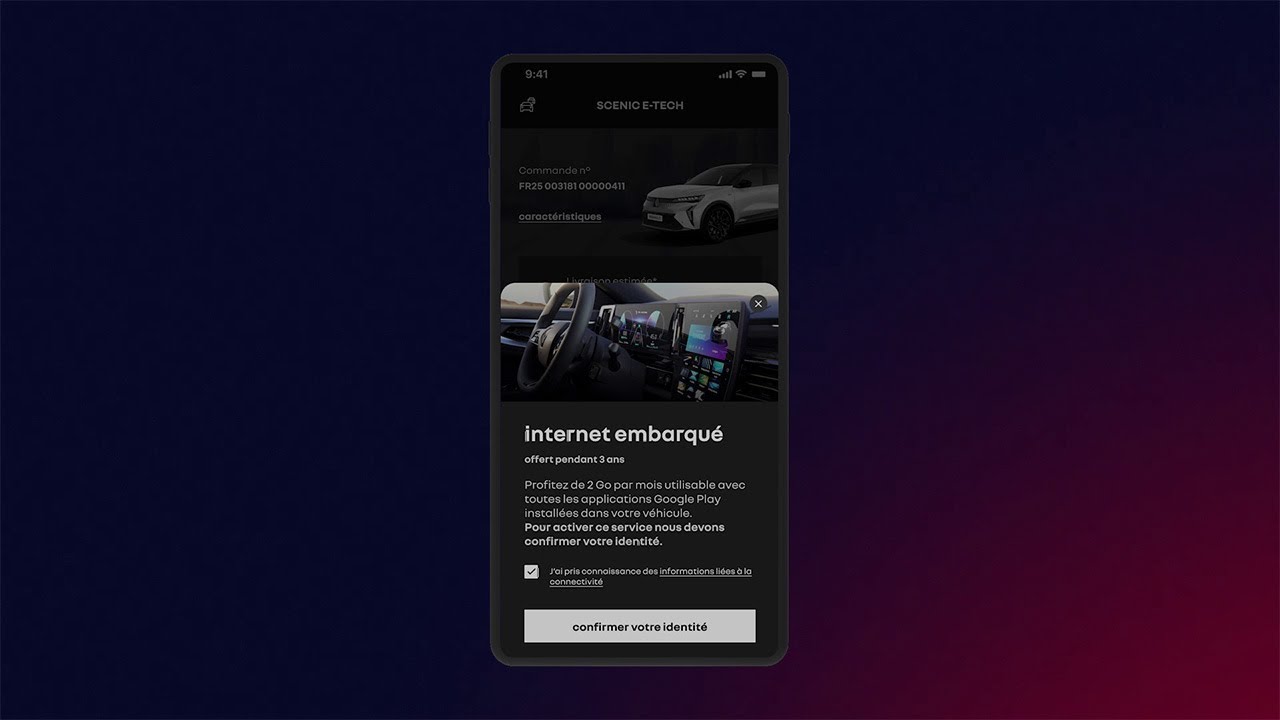 forfait internet embarqué