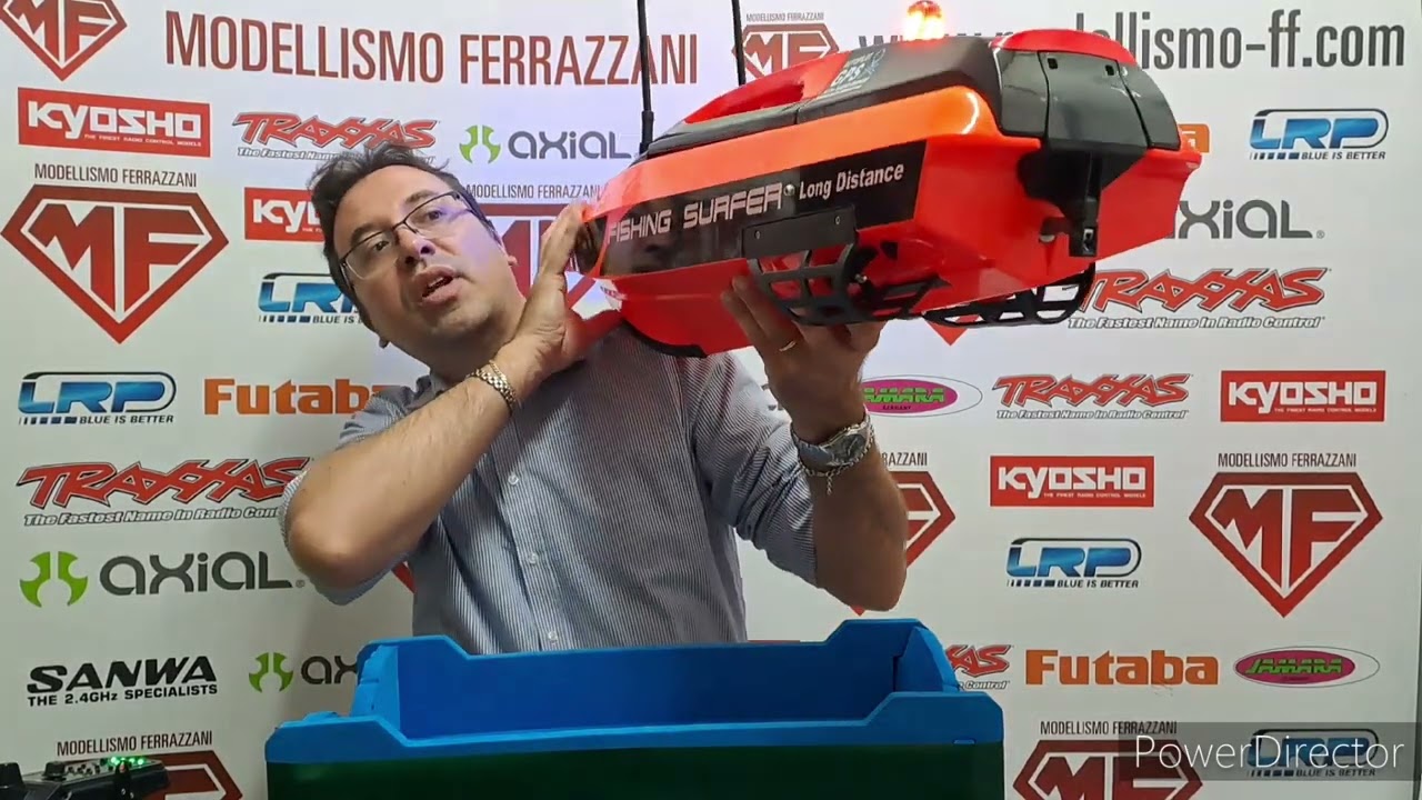 Barchino da pesca Fishing Surfer - sistema di sgancio