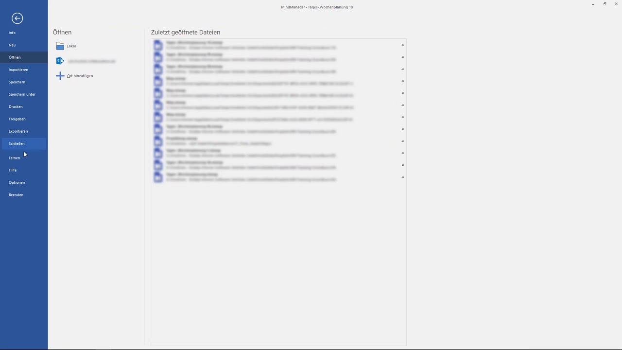 MindManager Grundkurs G10 - (Komplettes Tutorial)