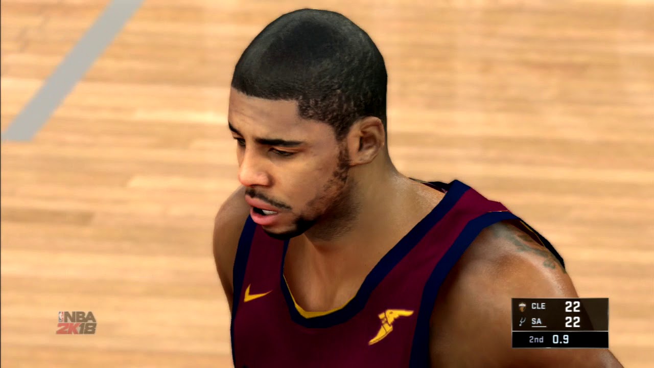 Геймплей NBA 2K18 PS3 «Кливленд Кавальерс» против «Сан-Антонио Спёрс»
