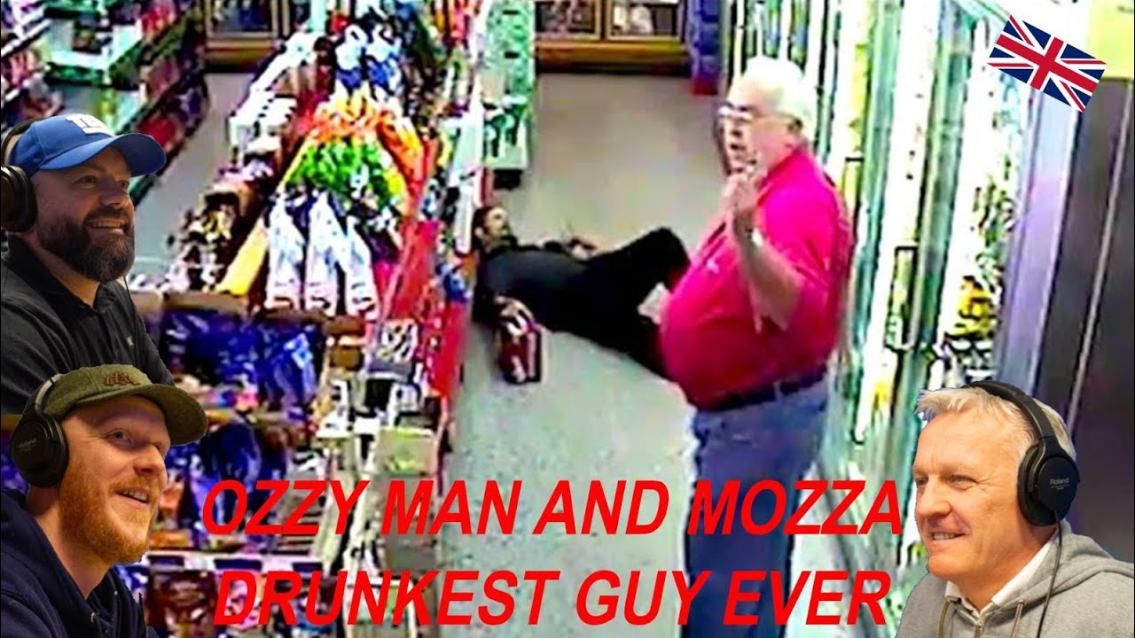 Ozzy Man и Mozza: Самый пьяный парень на свете РЕАКЦИЯ!! | РЕАКЦИЯ ОФИСНЫХ ПАРНЕЙ!!