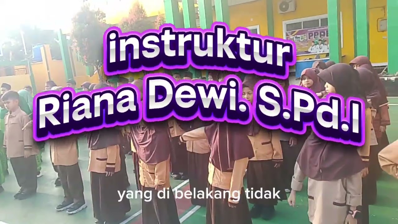 Latihan baris berbaris SD taruna islam #fyp#sorotansemuaorg 