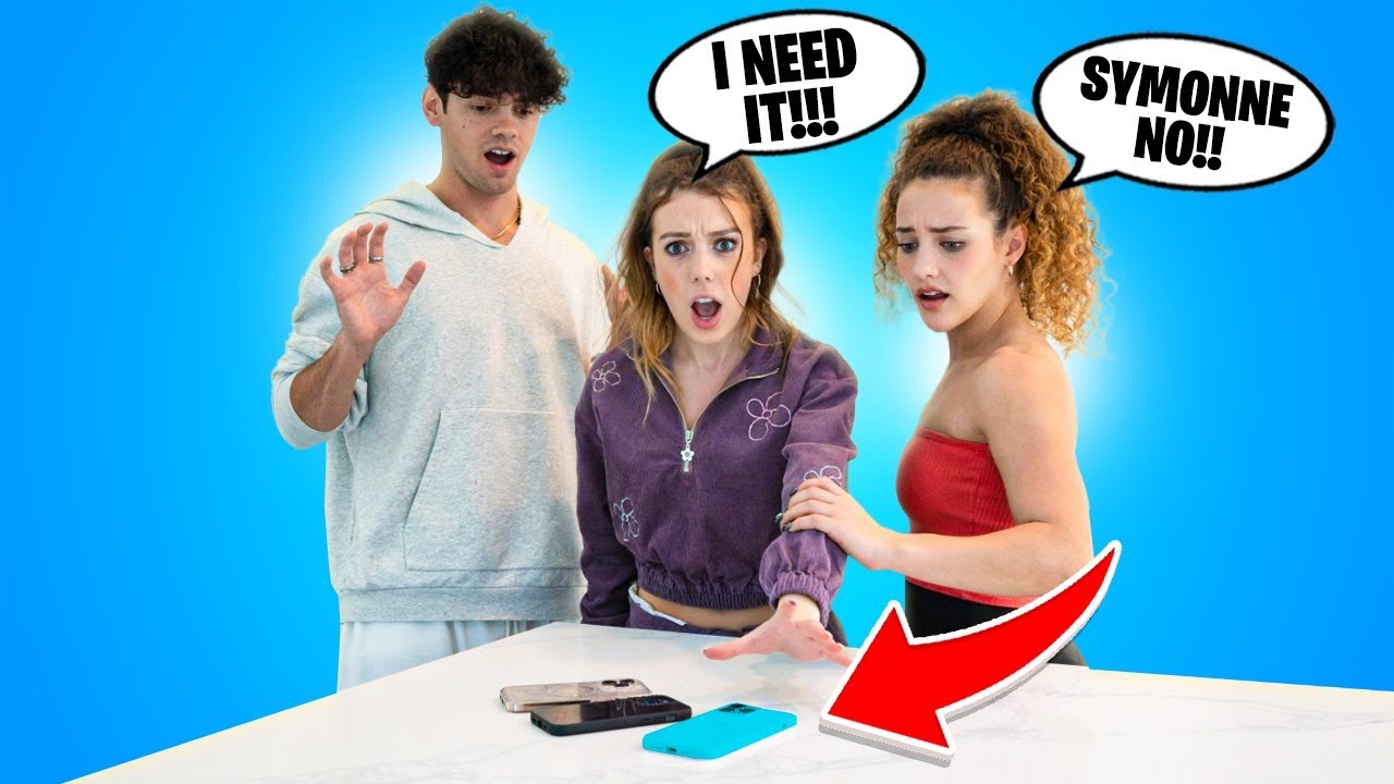 First To TOUCH Their Phone Has To Call Their EX!