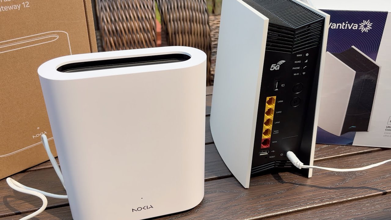Nokia FastMile 5G Gateway 12 против Vantiva Cobra 5G Xtream Modem (домашний интернет Rogers 5G)