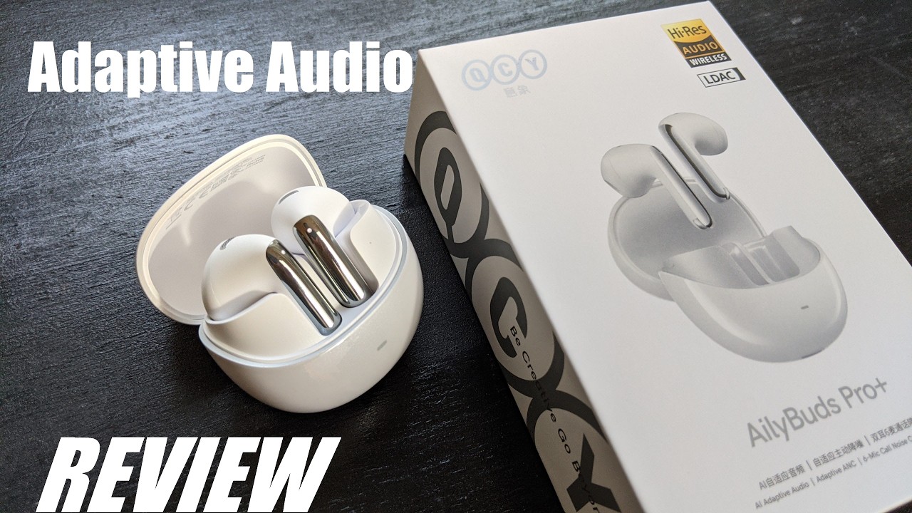 ОБЗОР: Беспроводные наушники QCY AilyBuds Pro+ — адаптивный звук, активное шумоподавление, звук в...