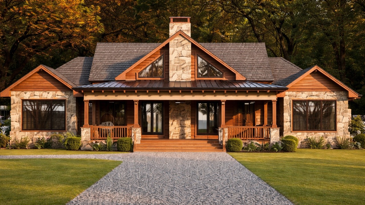 Inside a Dreamy Stone Country Home | Warm & Elegant Living