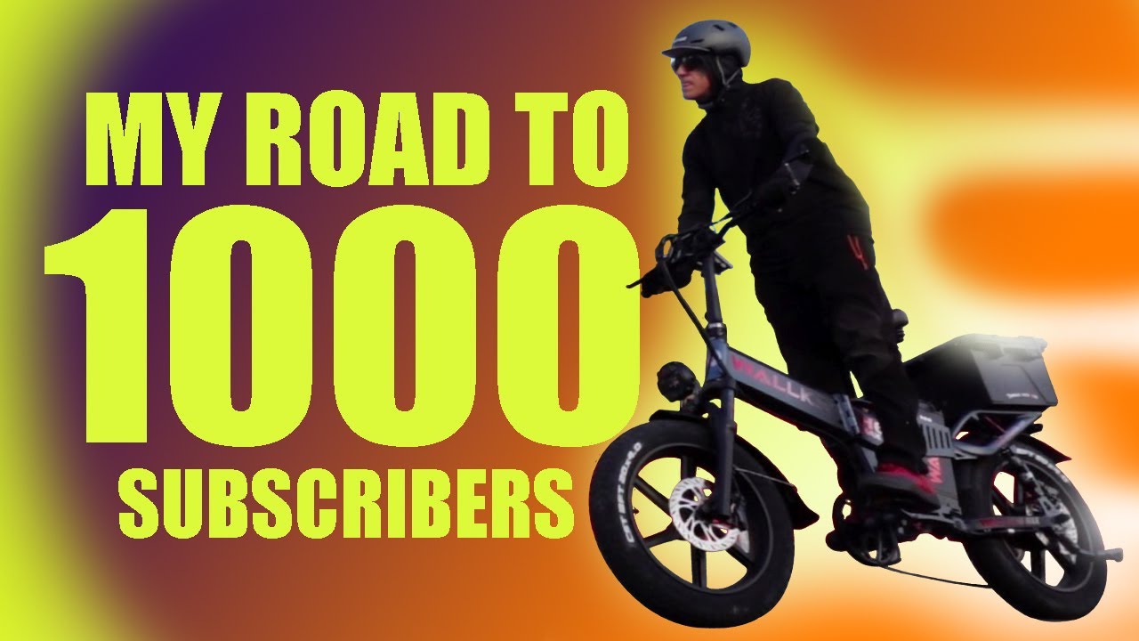 My E-Bike Success Story: 1000 Subscribers and New Wallke H9