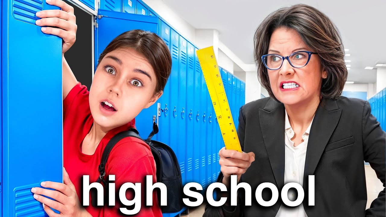 تحدي تهريب الحلوى إلى المدرسة 🍭📚 | مغامرات أرتيوم وناستيا ضد المعلمة الصارمة!