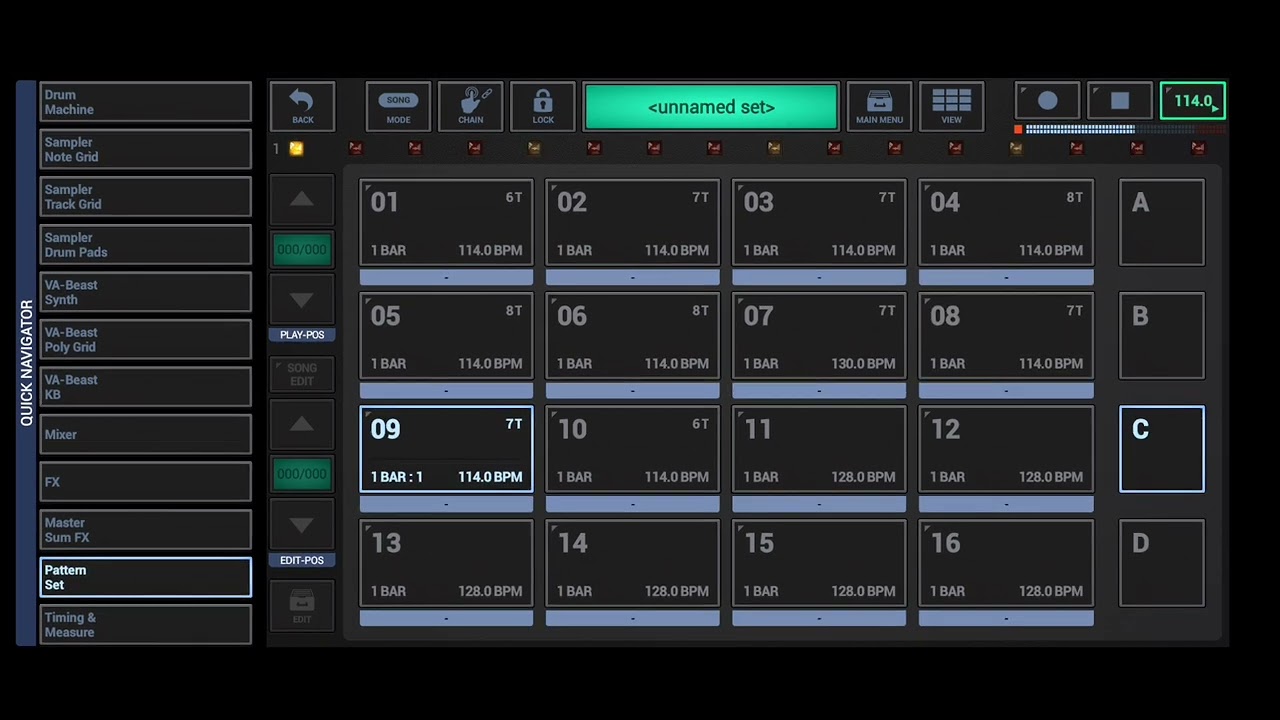 Variedad de Ritmos con Samples del Roland R8