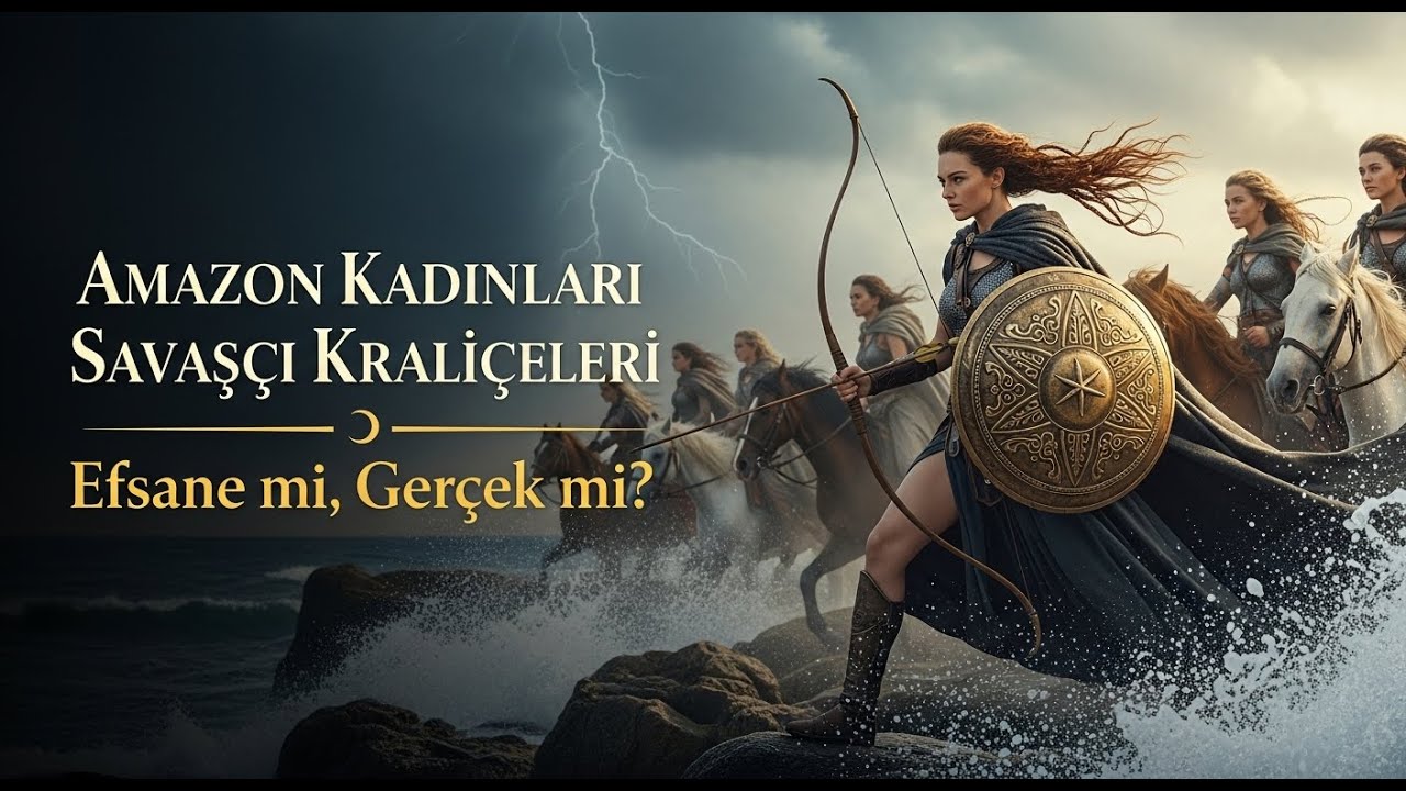 Amazon Kadınları Anadolu’nun Savaşçı Kraliçeleri  Efsane mi, Gerçek mi