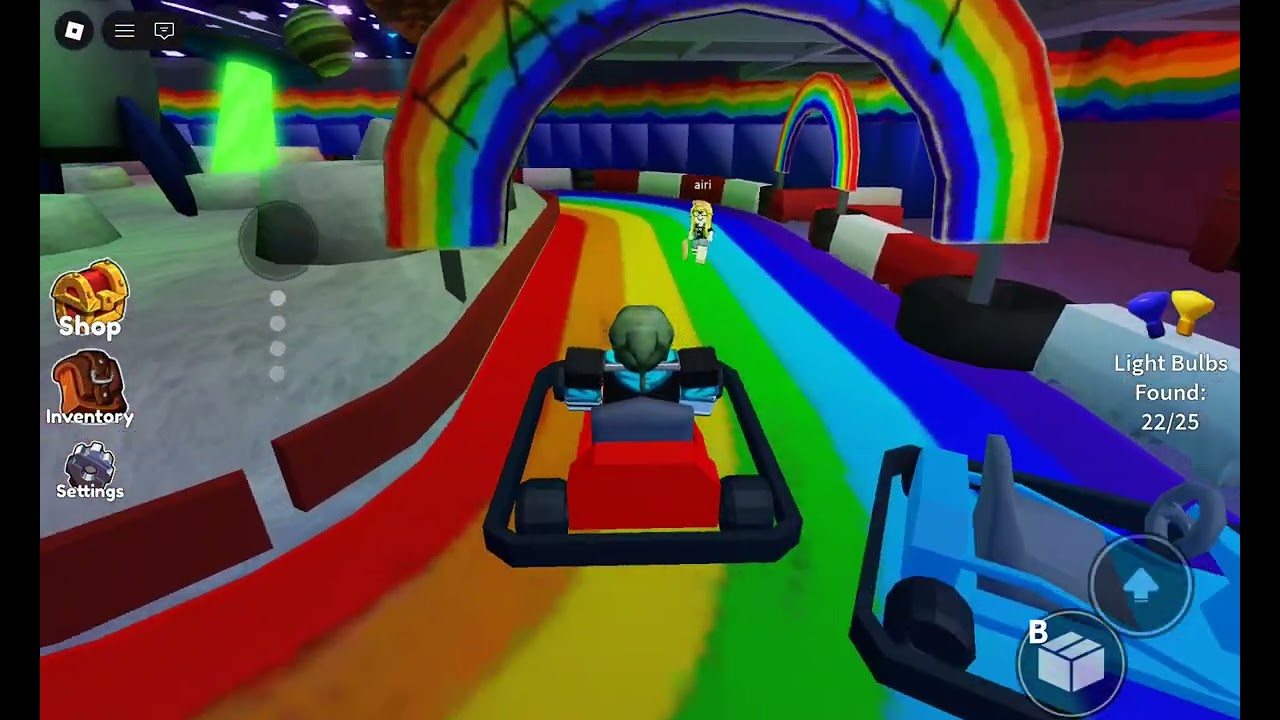 Me playing rainbow friend 