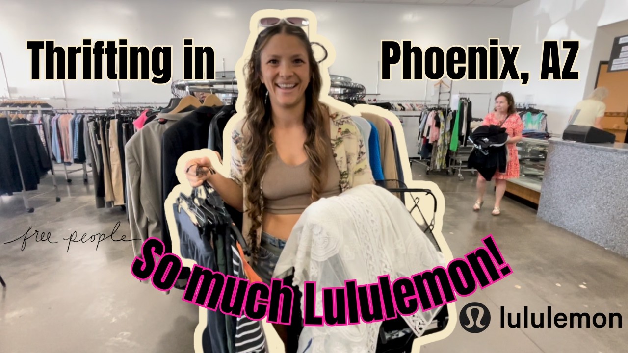Thrift With Me in Phoenix, AZ | Budget Workout Wardrobe Refresh