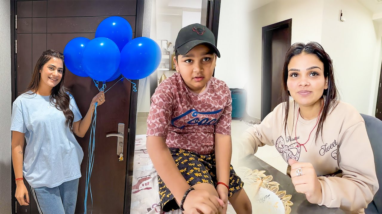 Dono mummy k sath ki dubai me birthday party