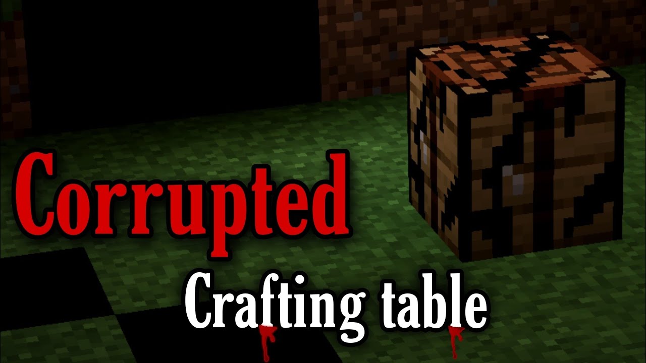 If your Crafting Table started moving, Check your antivirus! (Minecraft Creepypasta)