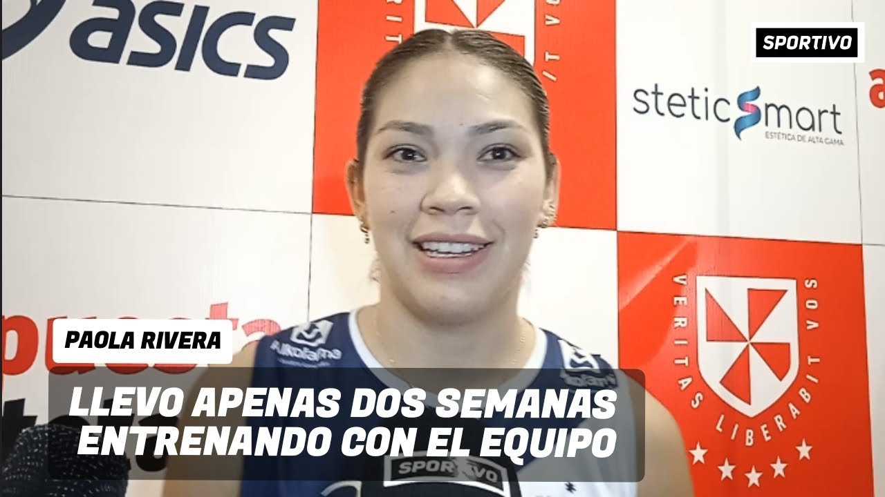 Paola Rivera: fue difícil llegar a San Martín.