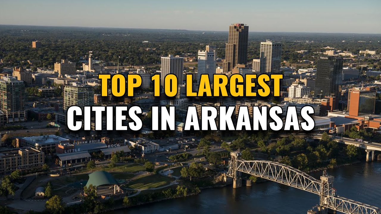 Top 10 Largest Cities in Arkansas 2023